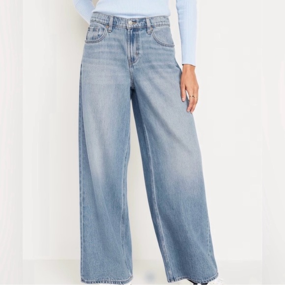 Mid-Rise Baggy Jeanss | Old Navyy - Picture 1 of 4